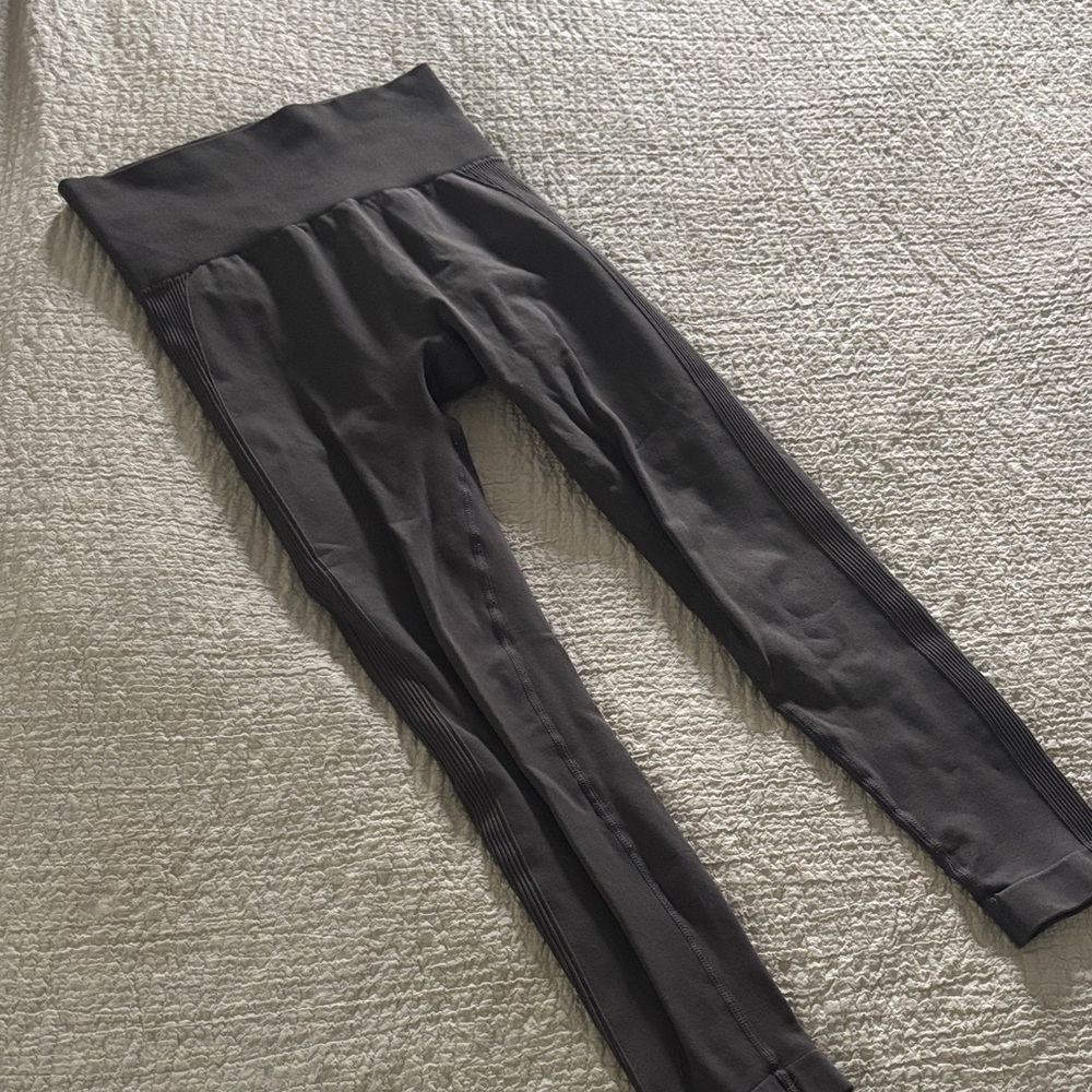 Charcoal High-Waisted Leggings